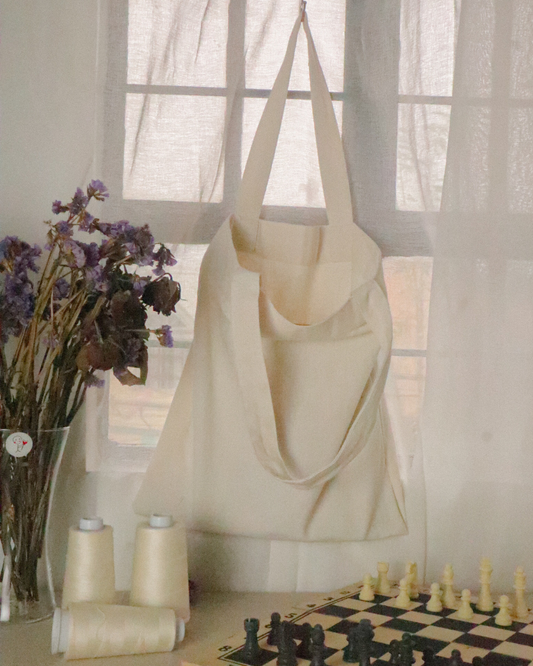 Flat Type Tote Bag | Natural | Semi-midweight Canvas type N900